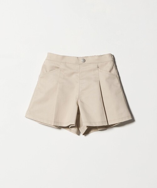 green label relaxing（グリーンレーベルリラクシング）の「ツイルタック キュロットパンツ 100cm-160cm（その他パンツ・キッズ・ベージュ・140cm/160cm/120cm/130cm/150cm/100cm/110cm）」の3枚目の写真