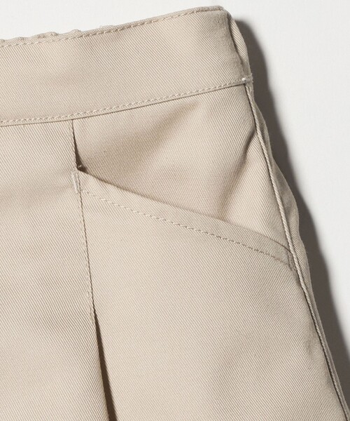 green label relaxing（グリーンレーベルリラクシング）の「ツイルタック キュロットパンツ 100cm-160cm（その他パンツ・キッズ・ベージュ・140cm/160cm/120cm/130cm/150cm/100cm/110cm）」の6枚目の写真