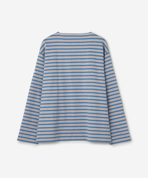 ORCIVAL(オーシバル)の「ORCIVAL | コットンロード クルーネック ワイドフレンチバスクTシャツ MEN(Tシャツ/カットソー・メンズ・イエロー系その他/ブルー系その他2/ホワイト系その他5/グレー系その他/ブラウン系その他2/ブラック系その他/ブルー系その他/レッド系その他・3/4/5)」の12枚目の写真