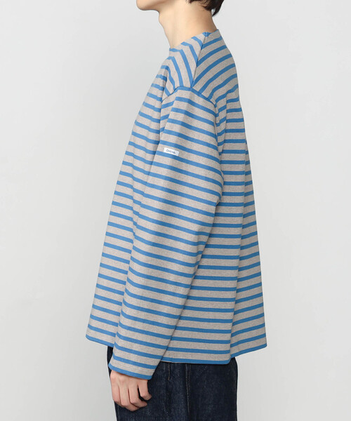 ORCIVAL（オーシバル）の「ORCIVAL | コットンロード クルーネック ワイドフレンチバスクTシャツ MEN（Tシャツ/カットソー・メンズ・イエロー系その他/ブルー系その他2/ホワイト系その他5/グレー系その他/ブラウン系その他2/ブラック系その他/ブルー系その他/レッド系その他・3/4/5）」の20枚目の写真