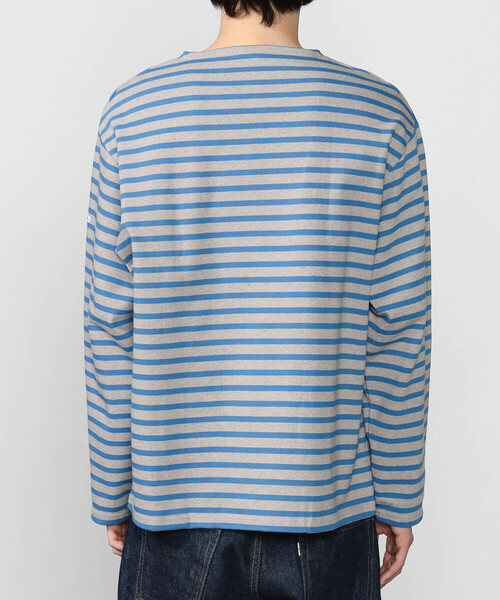 ORCIVAL（オーシバル）の「ORCIVAL | コットンロード クルーネック ワイドフレンチバスクTシャツ MEN（Tシャツ/カットソー・メンズ・イエロー系その他/ブルー系その他2/ホワイト系その他5/グレー系その他/ブラウン系その他2/ブラック系その他/ブルー系その他/レッド系その他・3/4/5）」の19枚目の写真