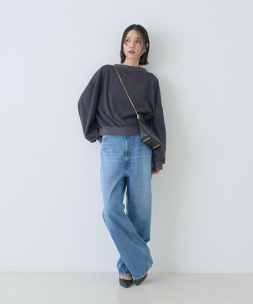 upperhights（アッパーハイツ）の「【upper hights/アッパーハイツ】THE OLIVIA ワイドストレートデニム FETHER JEANS（デニムパンツ・レディース・ブルー・23/24/25/21/22）」の19枚目の写真