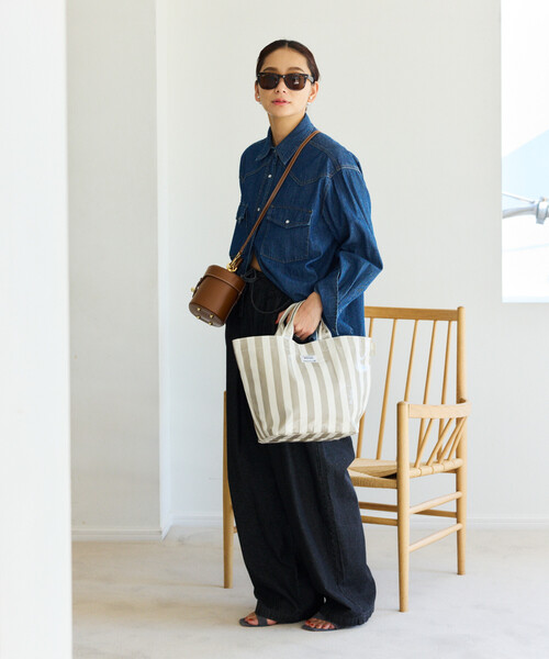 ROOTOTE(ルートート)の「ROOTOTE/ルートート EU.デリ ラミネートW トートバッグ(トートバッグ・メンズ・ブルーグリーン/サックスブルー/イエロー/グレー・ONE SIZE)」の13枚目の写真