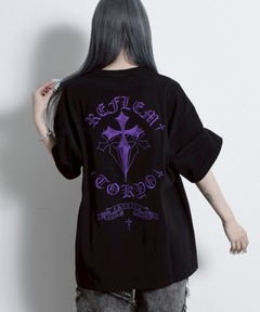 REFLEM/レフレム』クロス刺繍L/S Tee/ロングスリーブカットソー（T