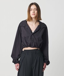 AEWEN MATOPH | ＜AEWEN MATOPH＞アノラックショートブルゾン ‐ ウォッシャブル ‐(ブルゾン)