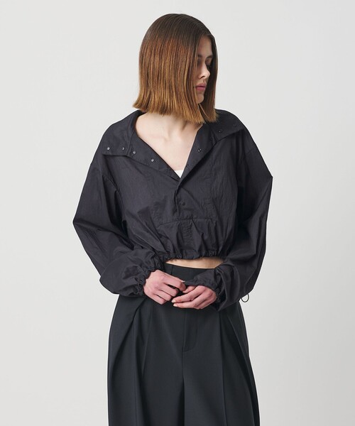 AEWEN MATOPH（イウエン マトフ）の「＜AEWEN MATOPH＞アノラックショートブルゾン ‐ ウォッシャブル ‐（ブルゾン・レディース・レッド/ネイビー・FREE）」の3枚目の写真