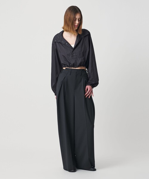 AEWEN MATOPH（イウエン マトフ）の「＜AEWEN MATOPH＞アノラックショートブルゾン ‐ ウォッシャブル ‐（ブルゾン・レディース・レッド/ネイビー・FREE）」の5枚目の写真