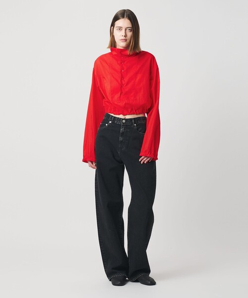 AEWEN MATOPH（イウエン マトフ）の「＜AEWEN MATOPH＞アノラックショートブルゾン ‐ ウォッシャブル ‐（ブルゾン・レディース・レッド/ネイビー・FREE）」の10枚目の写真