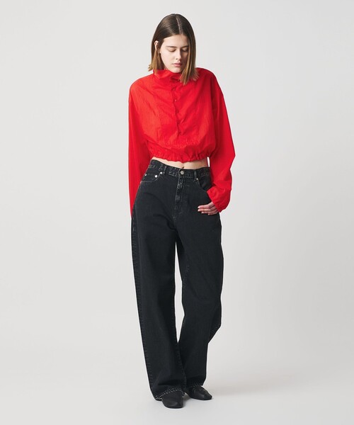 AEWEN MATOPH（イウエン マトフ）の「＜AEWEN MATOPH＞アノラックショートブルゾン ‐ ウォッシャブル ‐（ブルゾン・レディース・レッド/ネイビー・FREE）」の11枚目の写真