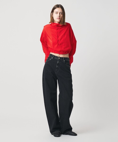 AEWEN MATOPH（イウエン マトフ）の「＜AEWEN MATOPH＞アノラックショートブルゾン ‐ ウォッシャブル ‐（ブルゾン・レディース・レッド/ネイビー・FREE）」の12枚目の写真