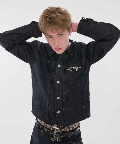 Rigid denim fireman セットアップ WISH FOR EVER（ウィッシュフォーエバー）の「【 2color / 3size
