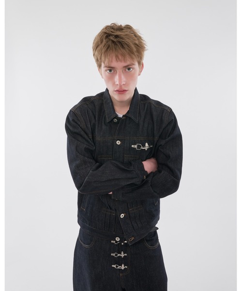 2color / 3size 】13OZ SWITCH DESIGN FIREMAN JACKET（デニム