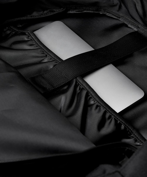 PACKING（パッキング）の「【PACKING】PA-054 MAT RIP BACK PACK（バックパック/リュック・メンズ・ブラック・FREE）」の7枚目の写真