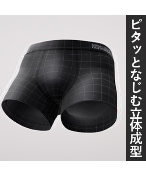 BODY WILD(ボディーワイルド)の「BODY WILD/ボディワイルド ボクサーパンツ 3D-BOXER メッシュタイプ(ボクサーパンツ・メンズ・ネイビー/レッド/ブラック・MEDIUM/LARGE/X-LARGE)」の6枚目の写真
