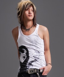 FUGA（フーガ）の「『FUGA/フーガ』ガールズプリントタンクトップ（タンクトップ）」