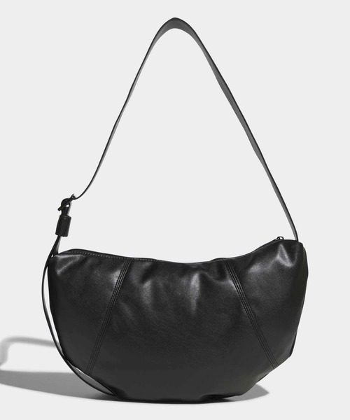 adidas（アディダス）の「スポーティー ホーボー バッグ / アディダスオリジナルス adidas Originals（ショルダーバッグ・メンズ・ブラウン/ブラウン系その他/ブラック・FREE）」の4枚目の写真