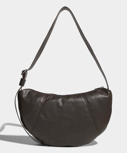 adidas（アディダス）の「スポーティー ホーボー バッグ / アディダスオリジナルス adidas Originals（ショルダーバッグ・メンズ・ブラウン/ブラウン系その他/ブラック・FREE）」の9枚目の写真