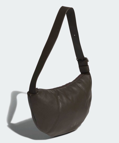 adidas（アディダス）の「スポーティー ホーボー バッグ / アディダスオリジナルス adidas Originals（ショルダーバッグ・メンズ・ブラウン/ブラウン系その他/ブラック・FREE）」の10枚目の写真