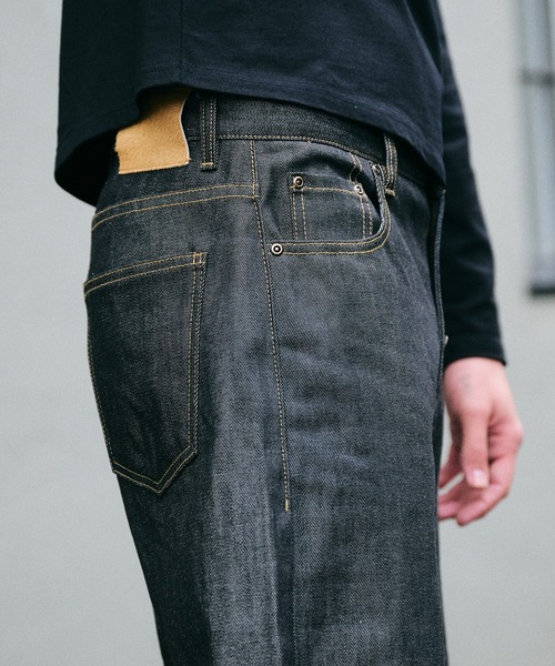 selveage button fly straight denim pants / セルビッジボタンフライ selveage button fly straight denim pants / セルビッジボタンフライ
