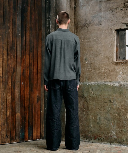 Regen Glanz セルビッジボタンフライストレートデニムパンツ selveage button fly straight denim pants / セルビッジボタンフライ