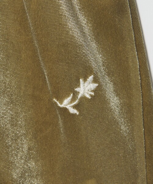 CITEN（シテン）の「＜CITEN＞ベロアエンブロイダリーカットキャミソール（キャミソール・レディース・オリーブ/ダークグリーン・FREE）」の16枚目の写真