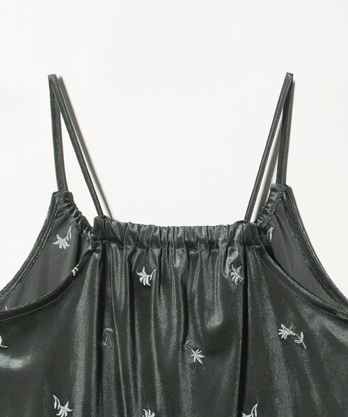 CITEN（シテン）の「＜CITEN＞ベロアエンブロイダリーカットキャミソール（キャミソール・レディース・オリーブ/ダークグリーン・FREE）」の22枚目の写真