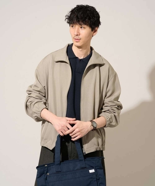 a.v.v（アーヴェヴェ）の「ジップアップスタンドカラーブルゾン（その他アウター・メンズ・ベージュ・46/48）」の18枚目の写真