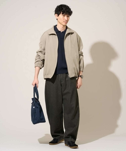 a.v.v（アーヴェヴェ）の「ジップアップスタンドカラーブルゾン（その他アウター・メンズ・ベージュ・46/48）」の20枚目の写真