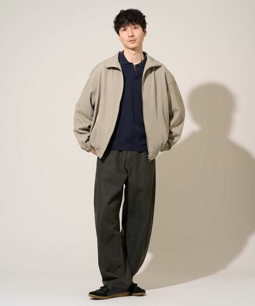 a.v.v（アーヴェヴェ）の「ジップアップスタンドカラーブルゾン（その他アウター・メンズ・ベージュ・46/48）」の21枚目の写真