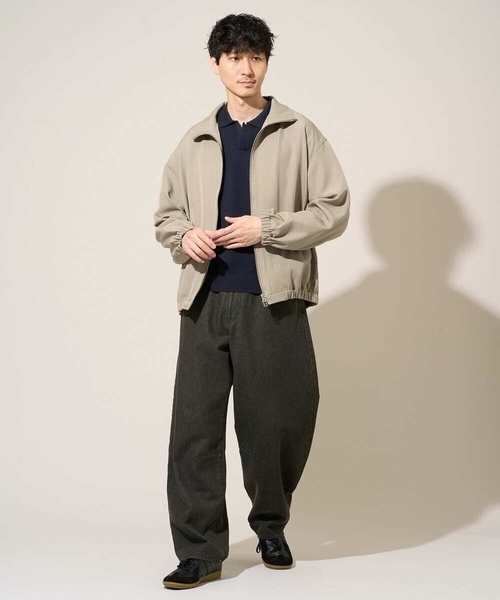 a.v.v(アーヴェヴェ)の「ジップアップスタンドカラーブルゾン(その他アウター・メンズ・ベージュ・46/48)」の19枚目の写真