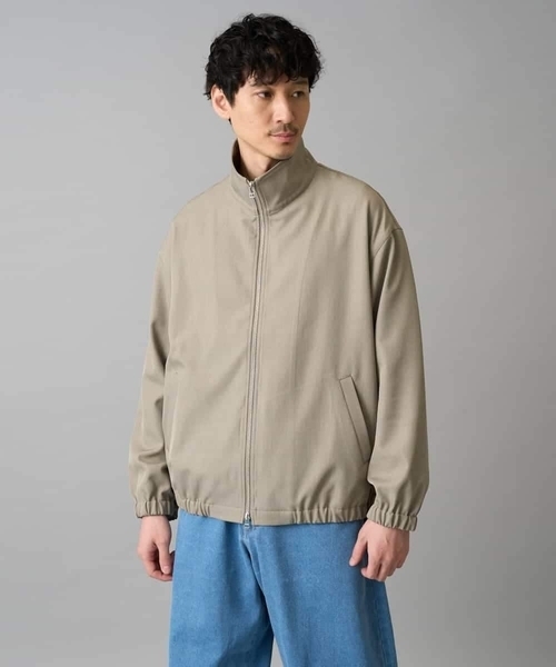 a.v.v（アーヴェヴェ）の「ジップアップスタンドカラーブルゾン（その他アウター・メンズ・ベージュ・46/48）」の7枚目の写真