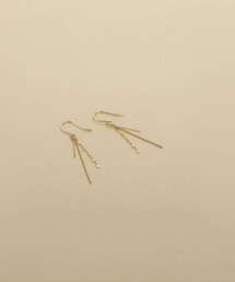 K10トリプルチェーン フックピアス