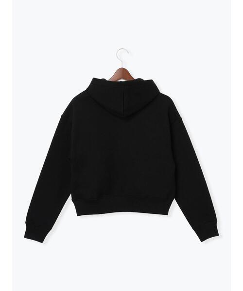 Te chichi(テチチ)の「ダンボールジョーゼットフーディー(Tシャツ/カットソー・レディース・ブラック/グレー/オフホワイト・F)」の12枚目の写真