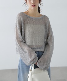 FREE'S MART | ◆メッシュスパンコールニット(ニット/セーター)