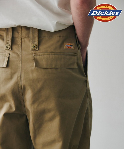 Dickies(ディッキーズ)の「【Dickies】MAISON CLUB限定グルカトラウザー ワークパンツベース(チノパンツ・メンズ・カーキ/チャコールグレー/ブラック/ネイビー・34/32/30)」の8枚目の写真
