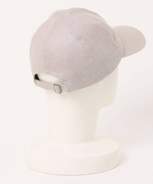 MAISON Birth（メゾンバース）の「MAISON Birth メゾンバース / LINEN MESH CAP リネンメッシュキャップ / MB-26107（キャップ・レディース・ベージュ/ブラック/ブラウン・FREE）」の8枚目の写真