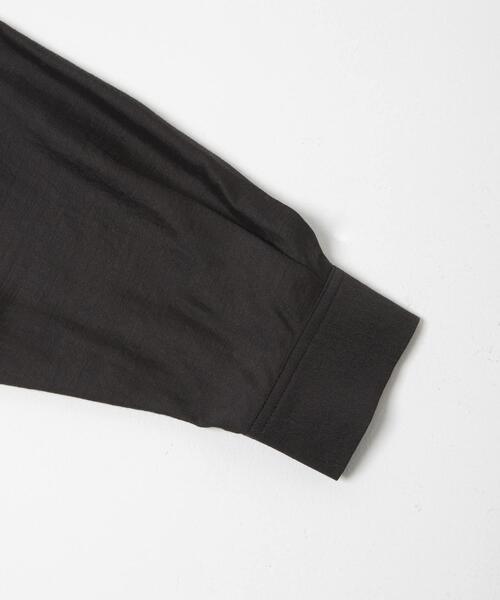 ITEMS URBANRESEARCH（アイテムズ アーバンリサーチ）の「シアーバンドカラーシャツ（シャツ/ブラウス・レディース・ピンク/ゴールド/ブラック/ブルー/グリーン系その他・FREE）」の7枚目の写真