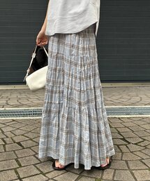 DouDou | チェックワッシャースカート(スカート)