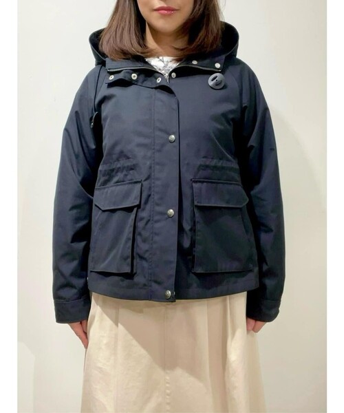 BROOKS BROTHERS(ブルックスブラザーズ)の「Brooks Brothers × SIERRA DESIGNS コットン/ポリエステル ウィメンズマウンテンパーカー(マウンテンパーカー・レディース・ブラック/ベージュ・SMALL/LARGE/MEDIUM)」の7枚目の写真