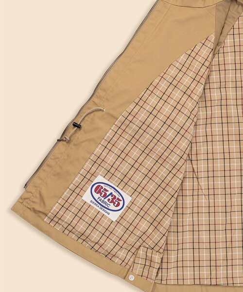 BROOKS BROTHERS(ブルックスブラザーズ)の「Brooks Brothers × SIERRA DESIGNS コットン/ポリエステル ウィメンズマウンテンパーカー(マウンテンパーカー・レディース・ブラック/ベージュ・SMALL/LARGE/MEDIUM)」の11枚目の写真