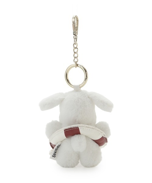 SNIDEL(スナイデル)の「サマーバケーションモッフィーチャーム(キーケース/キーアクセサリー・レディース・ピンク/イエロー/アイボリー/ミント・F)」の6枚目の写真