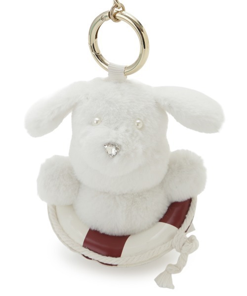 SNIDEL(スナイデル)の「サマーバケーションモッフィーチャーム(キーケース/キーアクセサリー・レディース・ピンク/イエロー/アイボリー/ミント・F)」の8枚目の写真