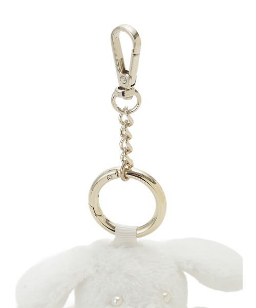 SNIDEL(スナイデル)の「サマーバケーションモッフィーチャーム(キーケース/キーアクセサリー・レディース・ピンク/イエロー/アイボリー/ミント・F)」の9枚目の写真