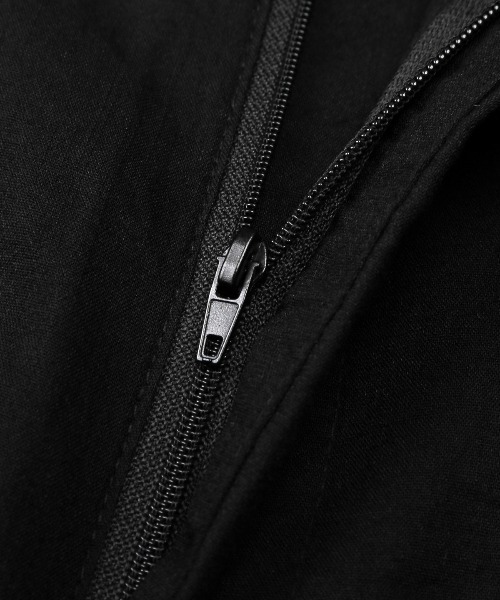 LUXSTYLE(ラグスタイル)の「リラックスワイドテーパードパンツ(スラックス・メンズ・ブラック/ブルーグレー・L/M)」の20枚目の写真