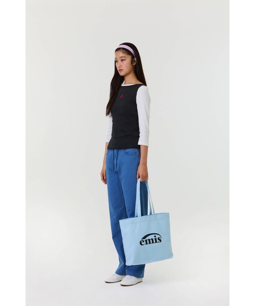 EMIS(イミス)の「LOGO OXFORD SHOULDER BAG(ショルダーバッグ・レディース・レッド/アイボリー/ブルー/ライトブルー/ブラック・FREE)」の17枚目の写真