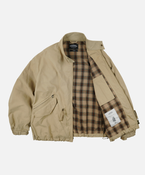 FRIZMWORKS(フリズムワークス)の「HARRINGTON M65 JACKET _ BEIGE(ブルゾン・メンズ・その他・SMALL/MEDIUM/LARGE/X-LARGE)」の2枚目の写真