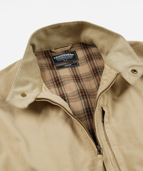 FRIZMWORKS(フリズムワークス)の「HARRINGTON M65 JACKET _ BEIGE(ブルゾン・メンズ・その他・SMALL/MEDIUM/LARGE/X-LARGE)」の4枚目の写真