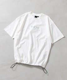 【TAION(タイオン)】〈ユニセックス〉ノンダウン マウンテン ワンポイント Tシャツ
