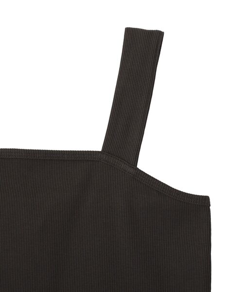 AMERICAN HOLIC（アメリカンホリック）の「【抗菌防臭】スクエアベアタンクトップ（タンクトップ・レディース・モカ/ブラック/アイボリー/チャコールグレー・L/M）」の18枚目の写真