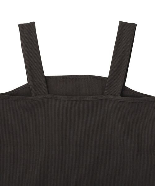 AMERICAN HOLIC（アメリカンホリック）の「【抗菌防臭】スクエアベアタンクトップ（タンクトップ・レディース・モカ/ブラック/アイボリー/チャコールグレー・L/M）」の20枚目の写真